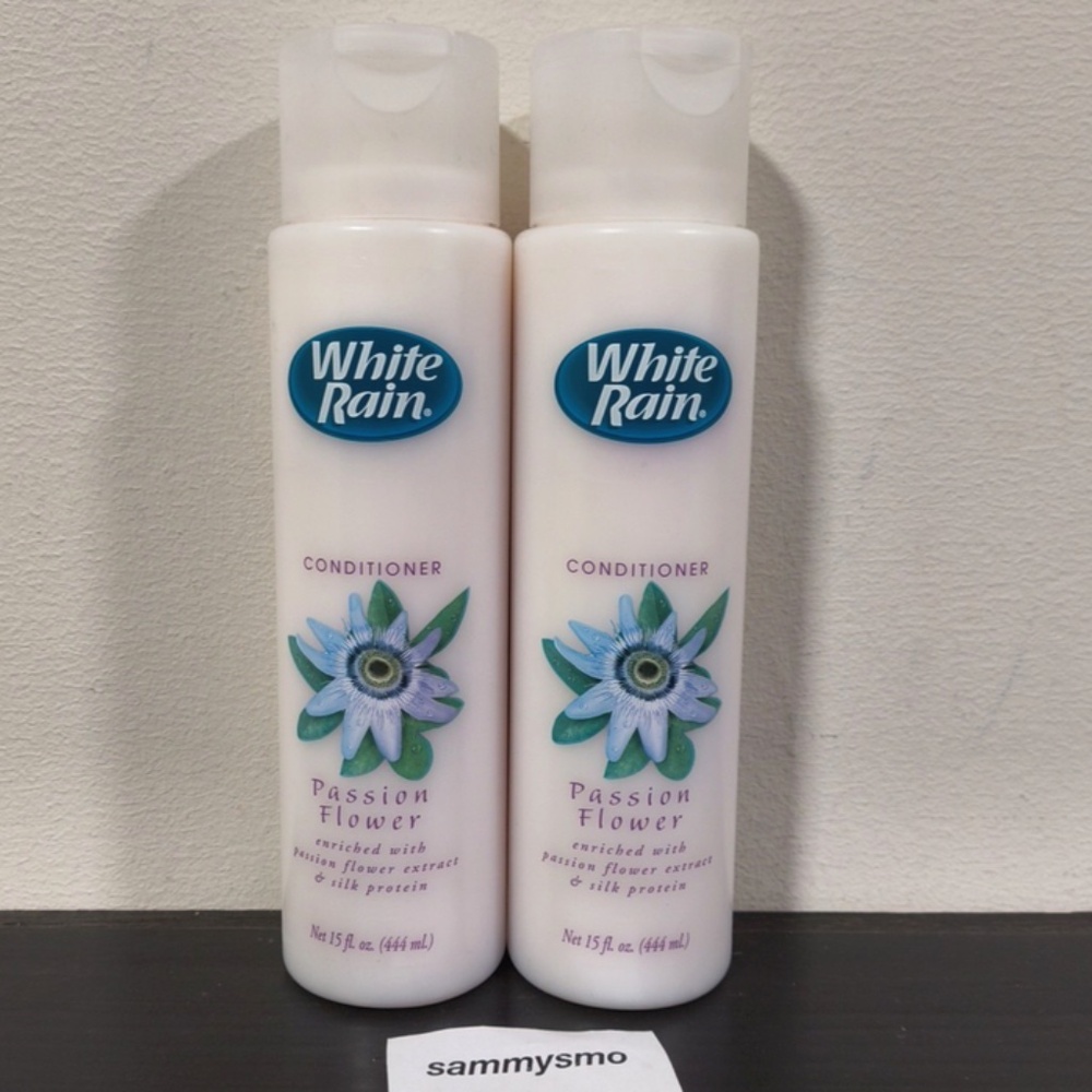 White Rain Passion Flower Hair Conditioner 15 Oz Vintage x2